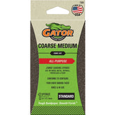 Gator 7308 Sanding Sponge, 5 in L, 3 in W, Coarse, Medium, Aluminum Oxide Abrasive